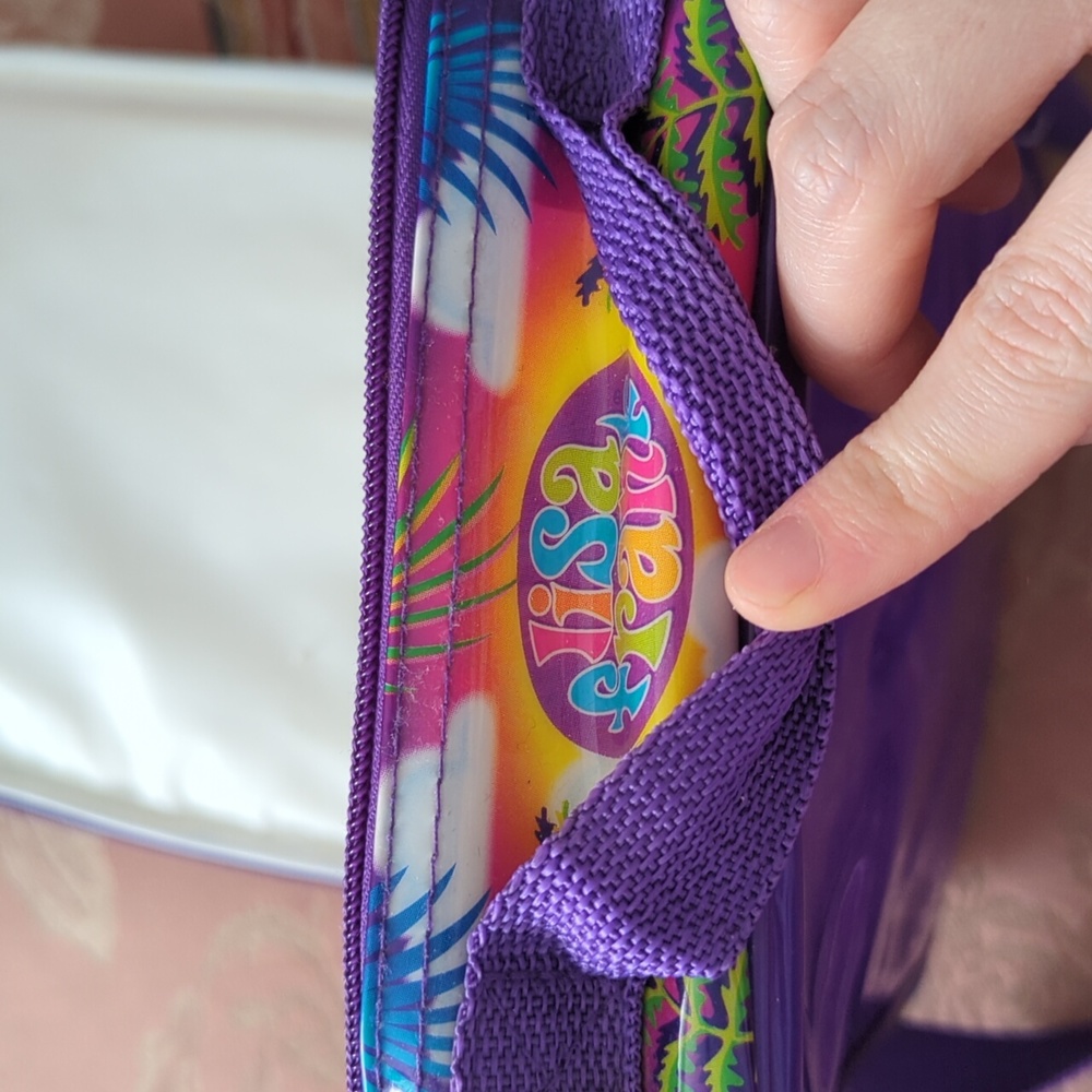 Vtg Y2K Lisa Frank Vintage Crossbody/Lunchbox - Picture 7 of 8
